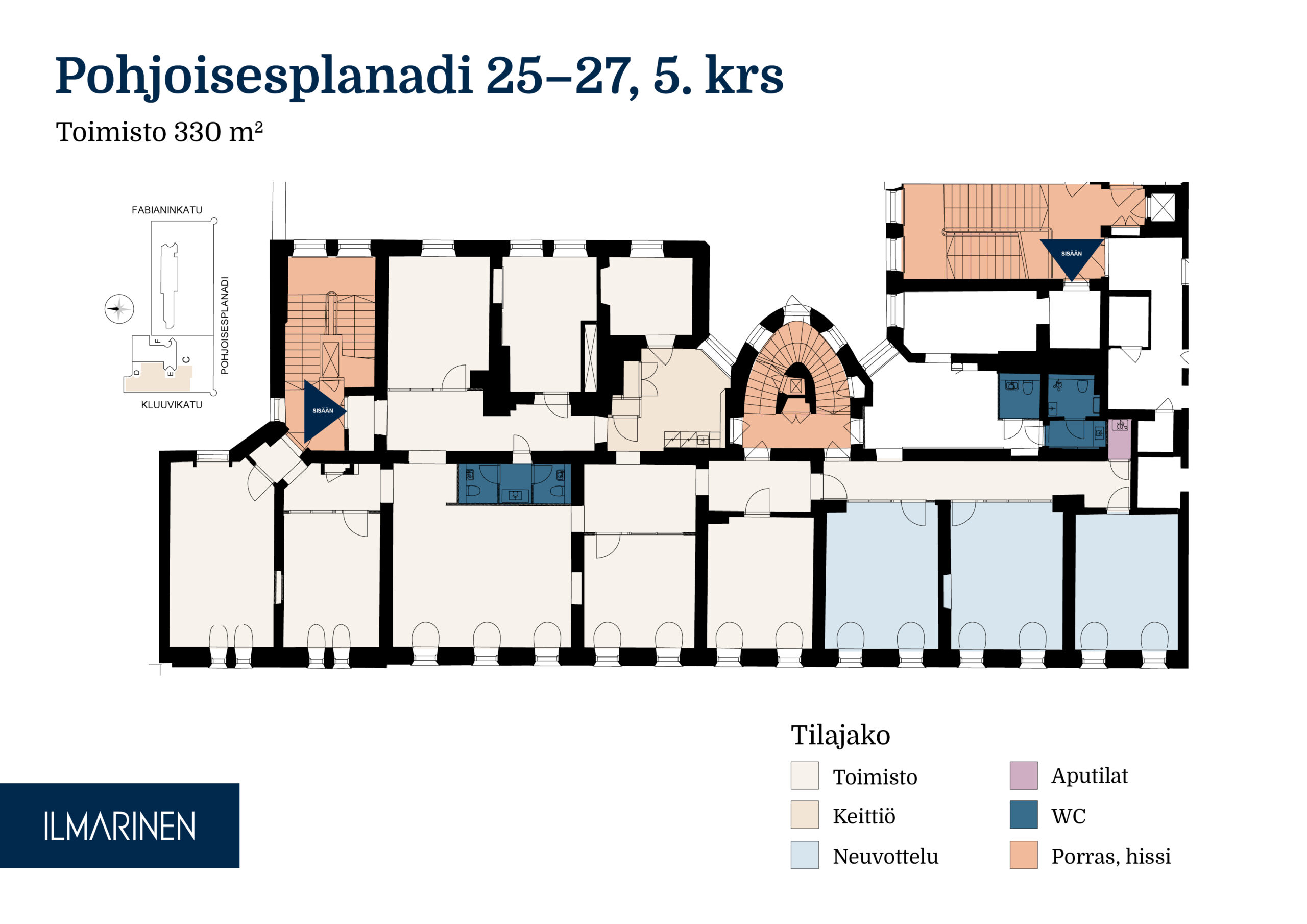 Tilan pohjapiirros