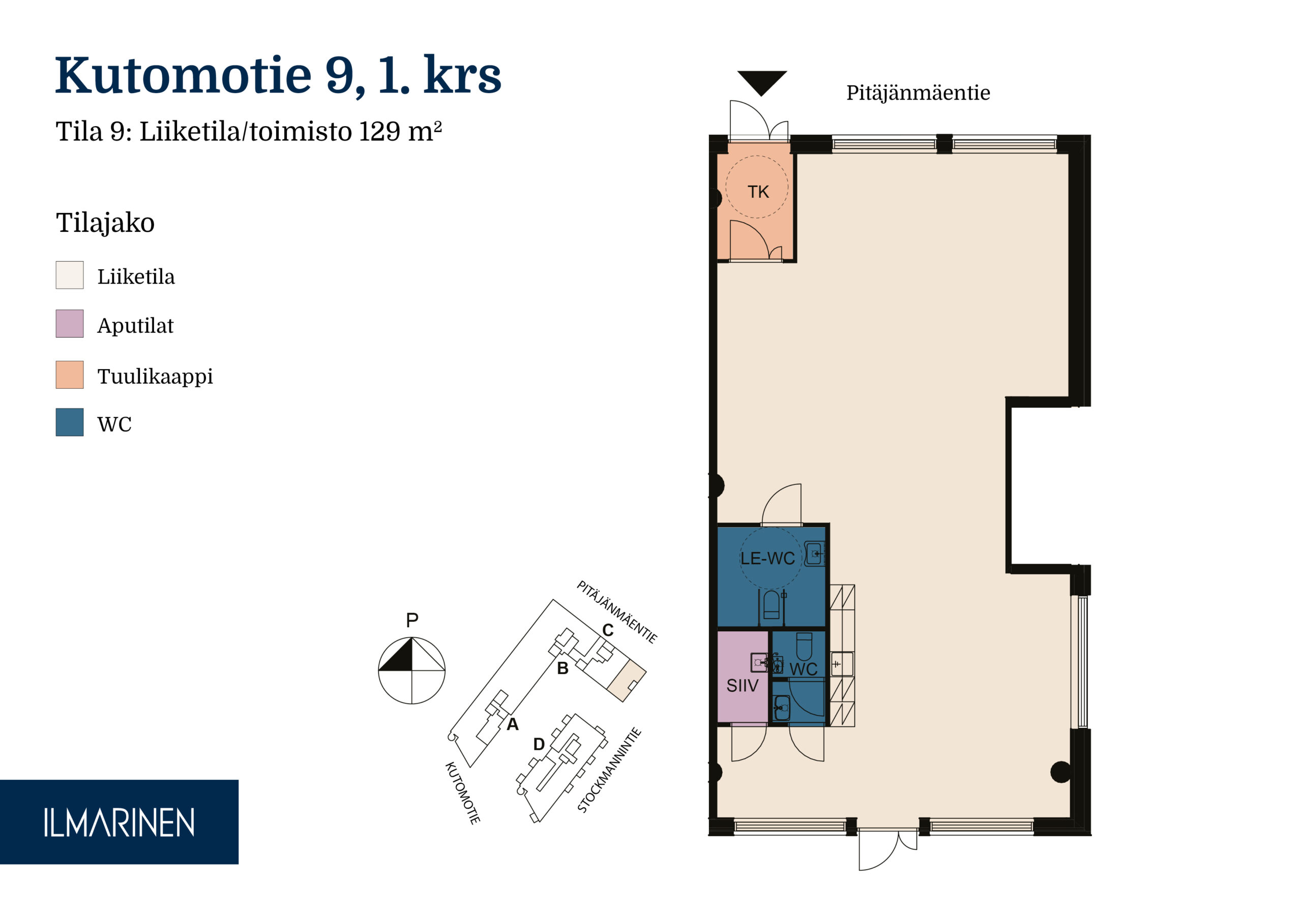 Space floor plan