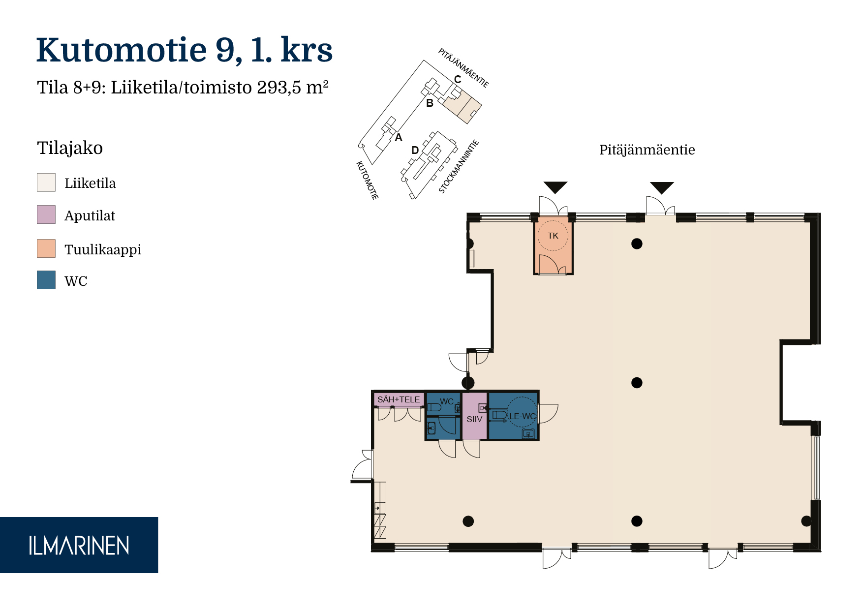 Space floor plan